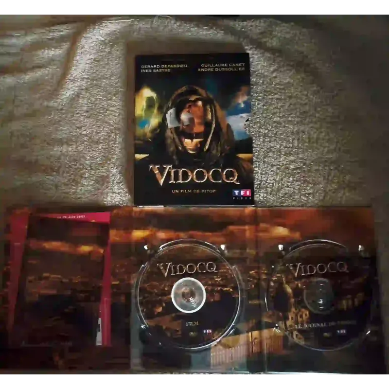 Vidocq - Pitof Depardieu Canet Dussollier Film Coffret 2 DVD VF 2001