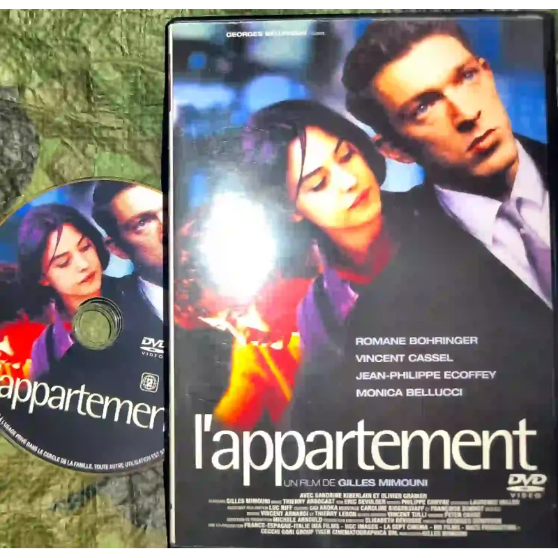 L'appartement - Bohringer Cassel Bellucci Kiberlain Film DVD VF 1996