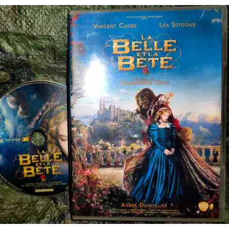 La belle et la bête - Gans Seydoux Cassel Dussollier Film DVD VF 2014