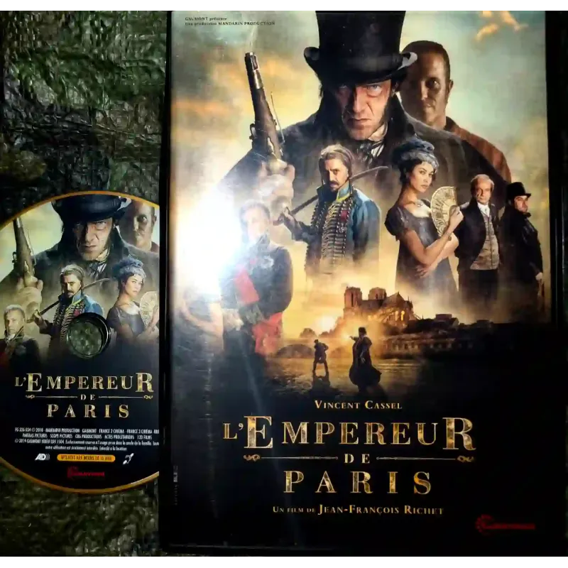 L'empereur de Paris - Richet Chesnais Cassel Film DVD VF 2018