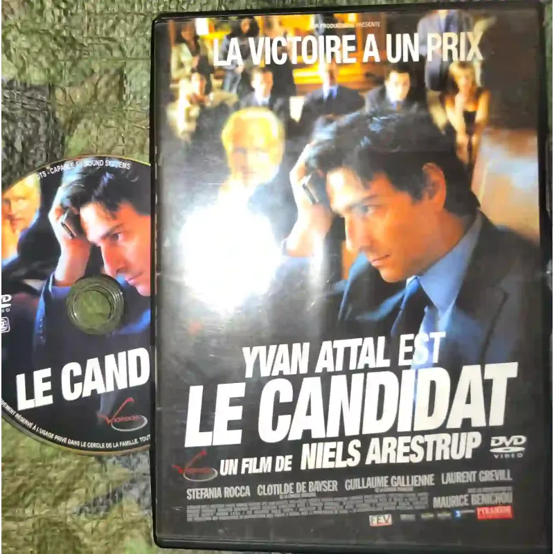 DVD Le candidat - Arestrup Attal Film VF 2007