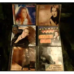 Céline Dion Pack 7 CD 113 Titres On ne change pas Live à Paris Live à l'Olympia
Du soleil au coeur Let's talk about love