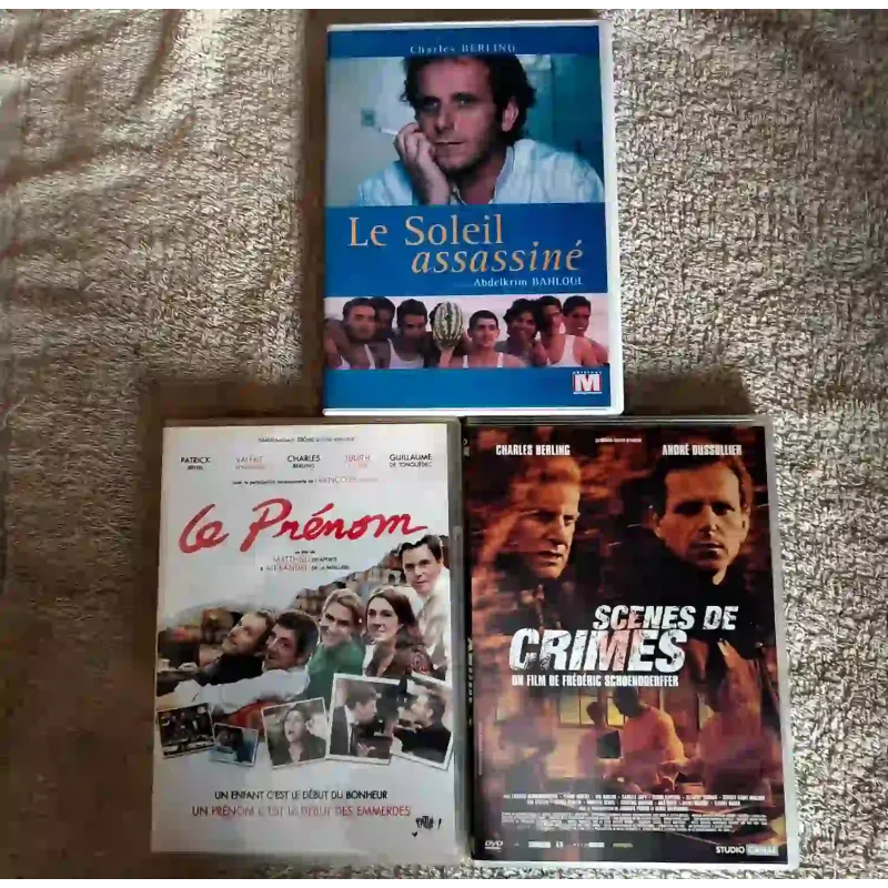 Charles Berling Pack 3 Films DVD