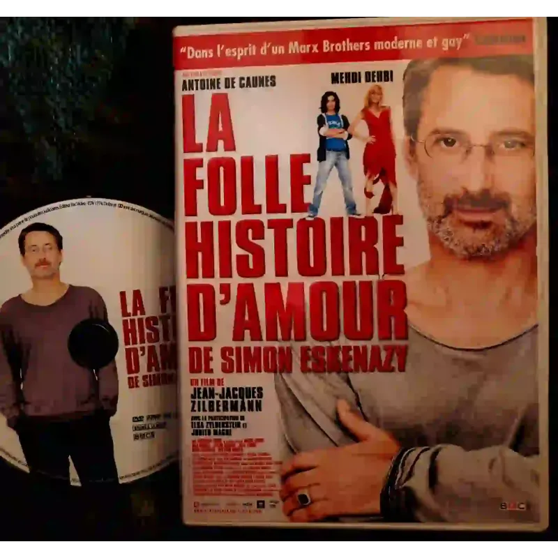 La folle histoire d'amour de Simon Eskenazy - de Caunes Zylberstein Film DVD VF 2009