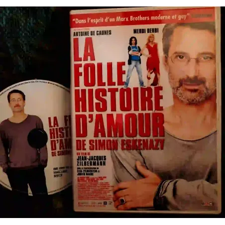 La folle histoire d'amour de Simon Eskenazy - de Caunes Zylberstein Film DVD VF 2009