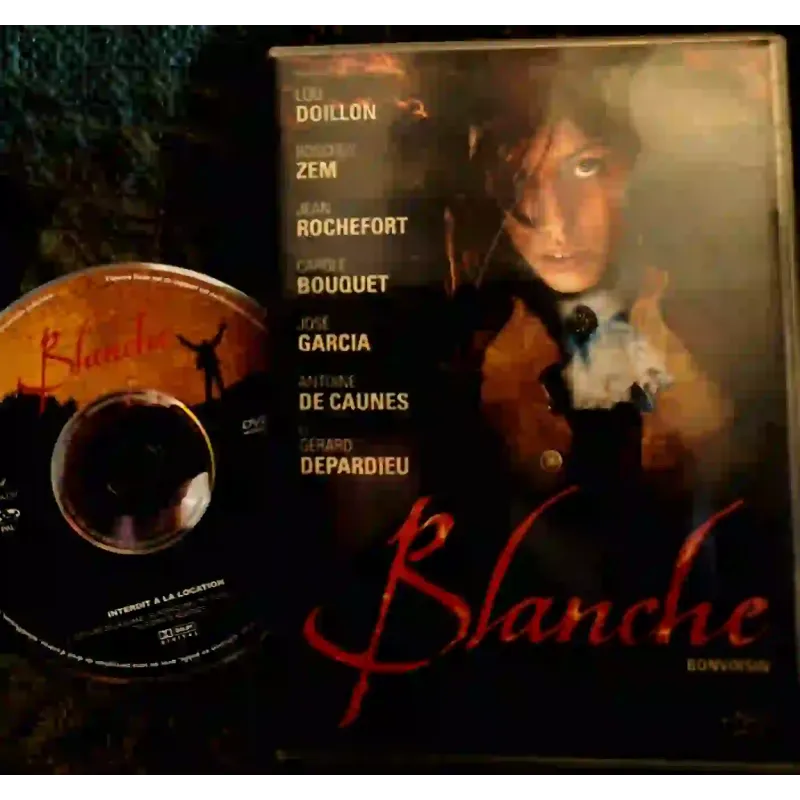 Blanche - de Caunes Zem Rochefort Bouquet Garcia Depardieu Lavoine Film DVD VF 2002