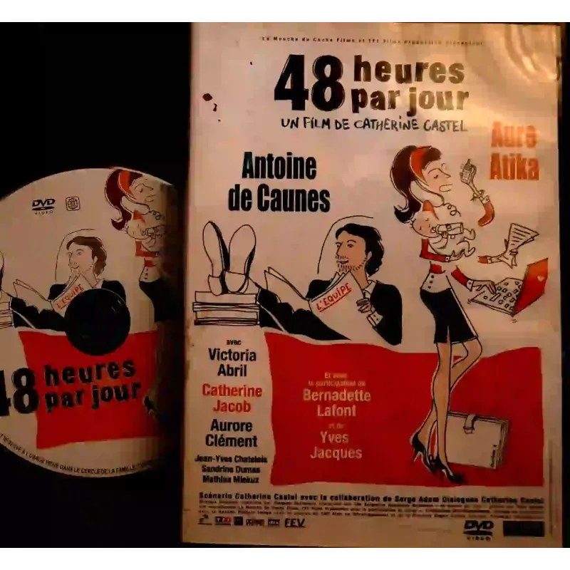 48 heures par jour - de Caunes Atika Film DVD VF 2008
