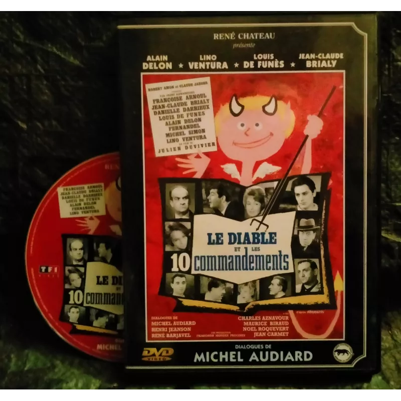 DVD Le diable et les 10 commandements - Duvivier Delon Simon Ventura de Funès Fernandel Darrieux Film 1962
