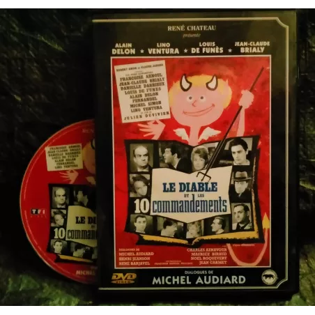Le diable et les 10 commandements - Duvivier - Delon - Simon - Ventura - de Funès - Fernandel - Darrieux Film DVD 1962