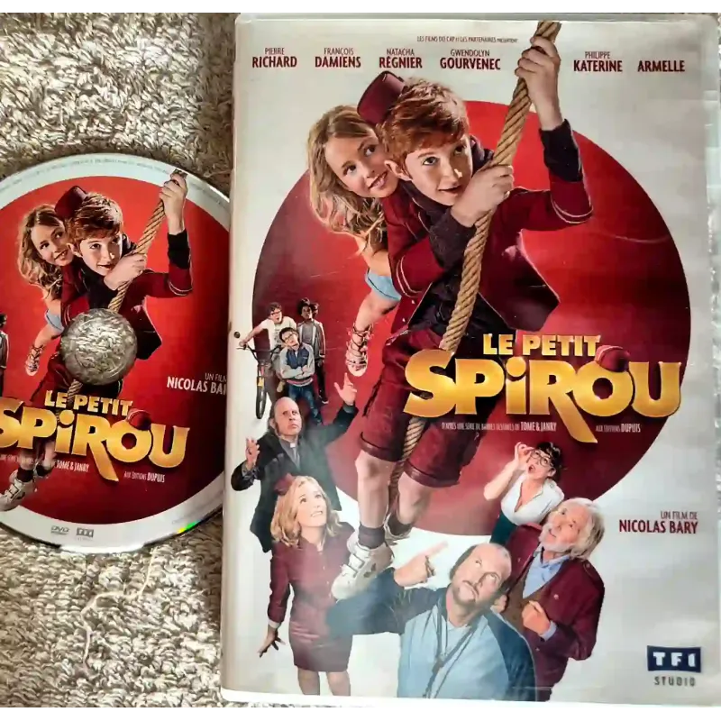 Le petit Spirou - Pierre Richard Damiens Film DVD VF 2017