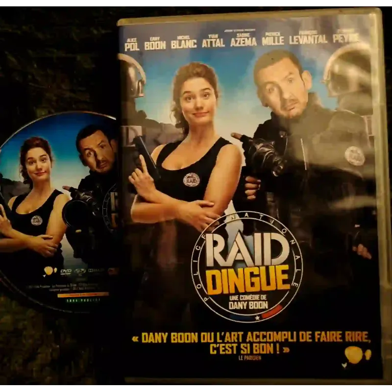 Raid dingue - Boon Blanc Film DVD VF 2017