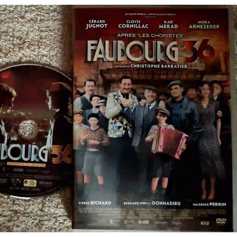 Faubourg 36 - Barratier Cornillac Jugnot Merad Film DVD VF 2008