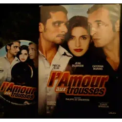 L'amour aux trousses - Chauveron Dujardin Elbé Brasseur Film DVD VF 2005
