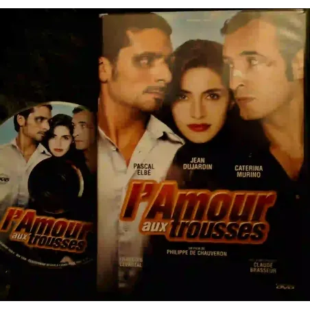 L'amour aux trousses - Chauveron Dujardin Elbé Brasseur Film DVD VF 2005
