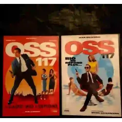 OSS 117 Pack 2 Films DVD VF Nid d'espions Rio ne répond plus