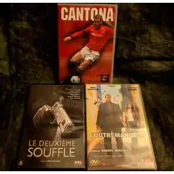 Eric Cantona Pack 3 Films DVD L'outremangeur Le deuxième souffle Cantona
