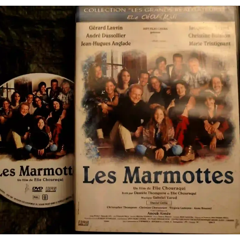 Les marmottes - Chouraqui Anglade Ledoyen Film DVD VF 1993