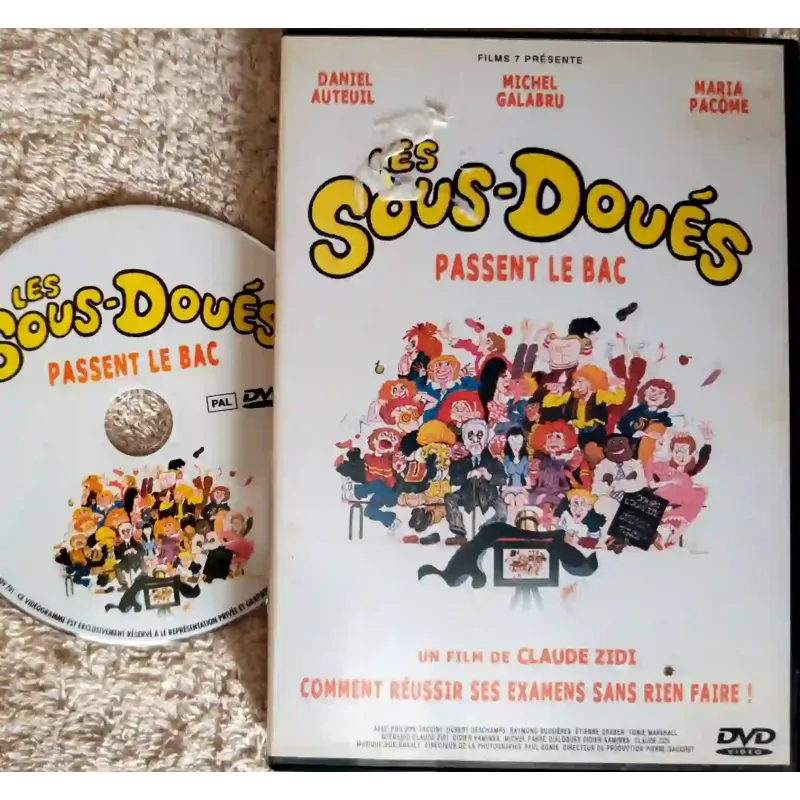 Les sous-doués passent le bac - Zidi Auteuil Galabru Film DVD VF 1980