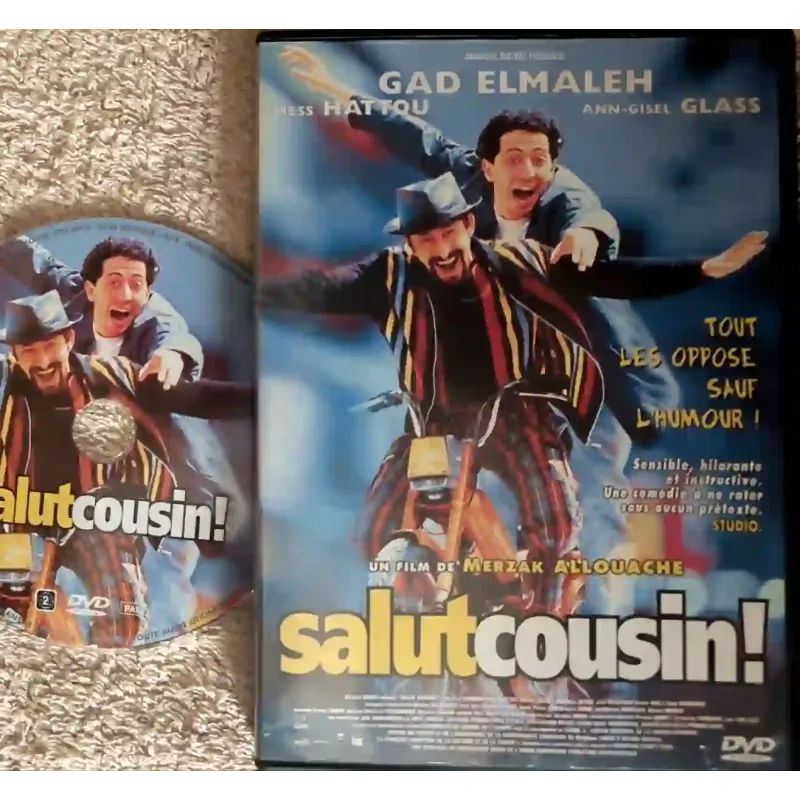 Salut Cousin - Allouache Elmaleh Film DVD VF 1996