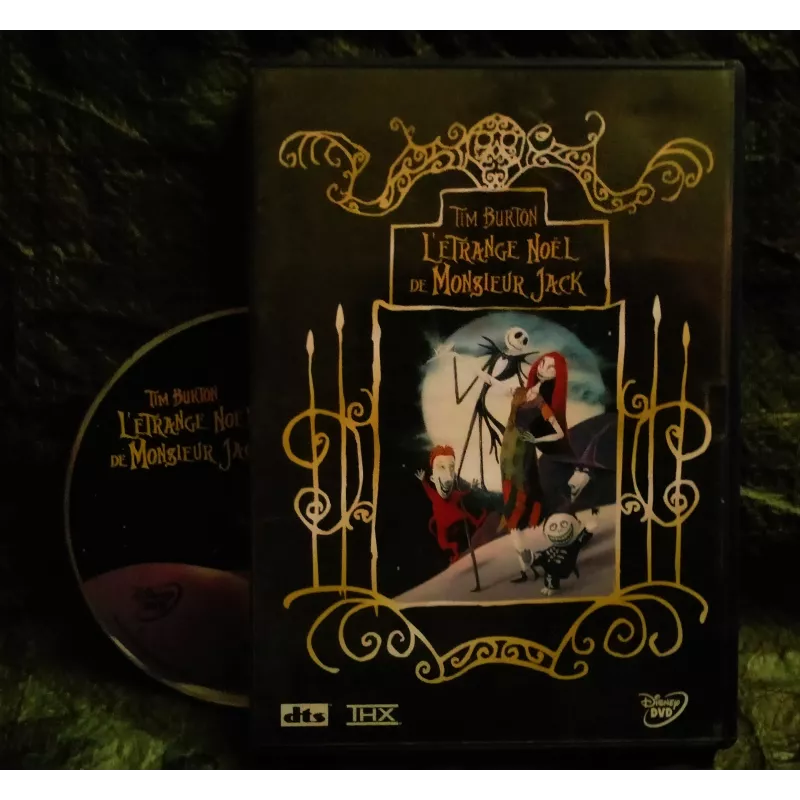 DVD L'étrange Noël de Monsieur Jack - Tim Burton Film 1993