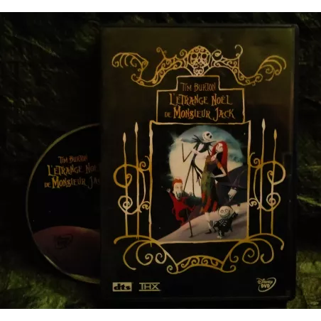 DVD L'étrange Noël de Monsieur Jack - Tim Burton Film 1993