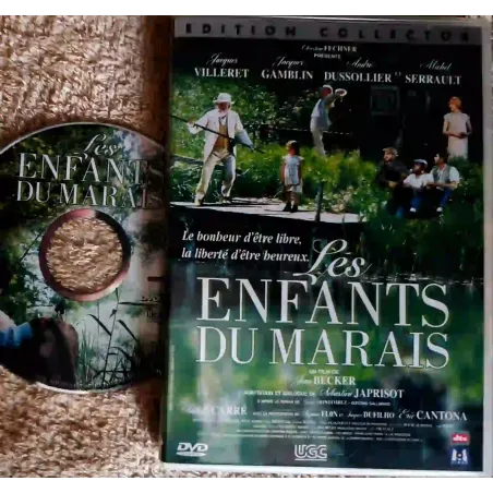 Les enfants du marais - Becker Dussollier Serrault Carré Cantona Gamblin Film DVD VF 1999