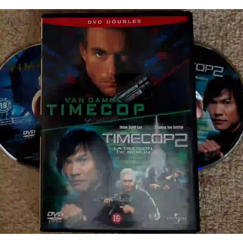 Timecop + Timecop 2 la décision de Berlin - Pack 2 Films DVD Van Damme
