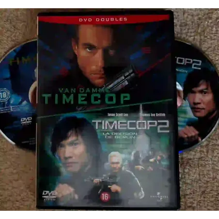 Timecop + Timecop 2 la décision de Berlin - Pack 2 Films DVD Van Damme