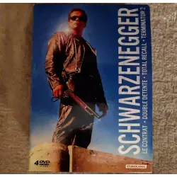 Le Contrat Terminator 2 Double détente Total recall Coffret 4 Films DVD Schwarzenegger