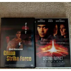 DVD Mark Dacascos Pack 2 Films Second impact China strike force