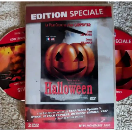 Halloween la nuit des masques - Carpenter Jamie Lee Curtis Pleasence Film Collector 2 DVD VF 1978
