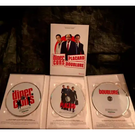 Le dîner de cons + Le placard + La doublure Coffret 3 Films DVD Veber Villeret Lhermitte Huster Prévost