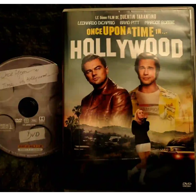 Once upon a time in Hollywood - Tarantino DiCaprio Brad Pitt Film DVD VF 2019