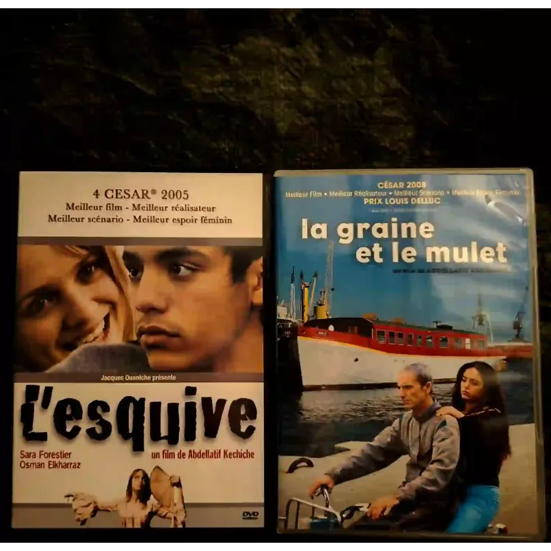 Abdellatif Kechiche Pack 2 Films DVD La graine et le mulet L'esquive
