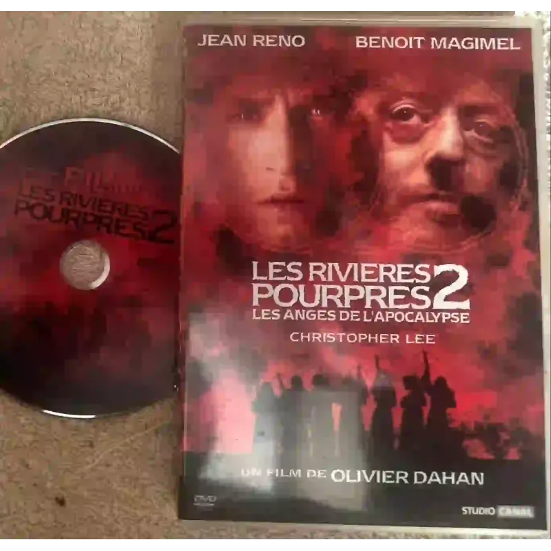 Les rivières pourpres 2 Les anges de l'Apocalypse -  Dahan Reno Magimel Christopher Lee Hallyday Film DVD VF 2004