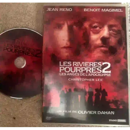 Les rivières pourpres 2 Les anges de l'Apocalypse -  Dahan Reno Magimel Christopher Lee Hallyday Film DVD VF 2004