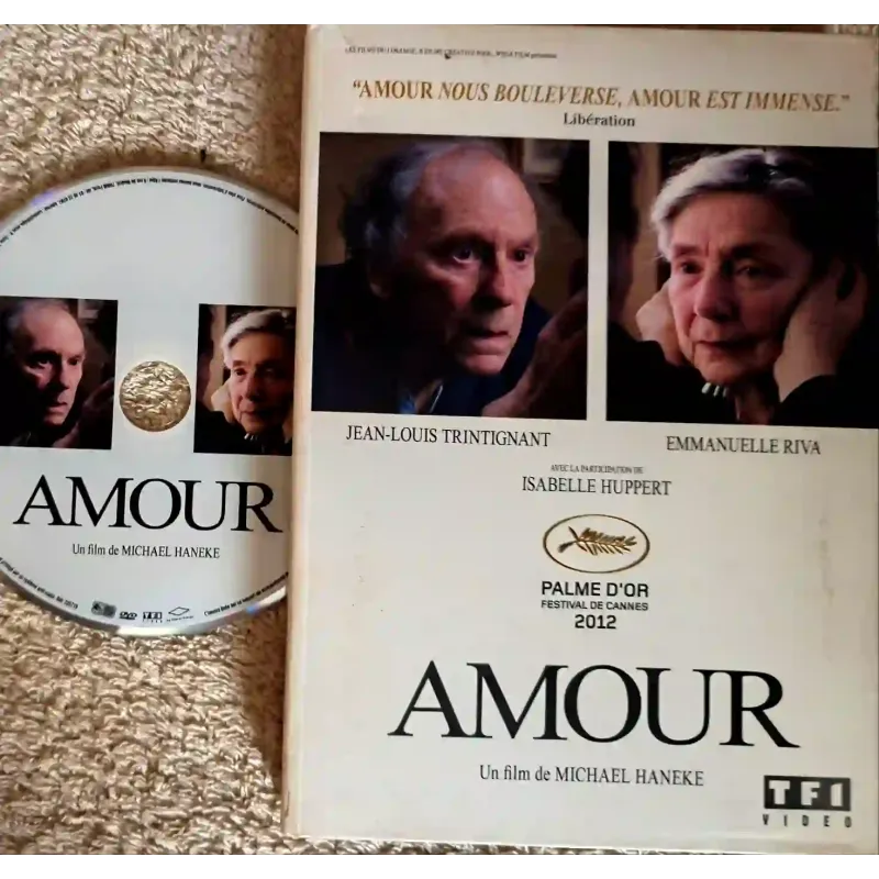 DVD Amour - Haneke Trintignant Film 2012