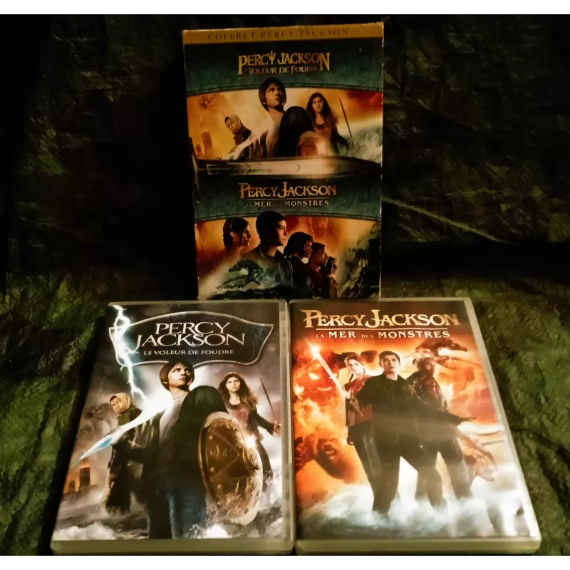Percy Jackson Pack 2 Films DVD Columbus