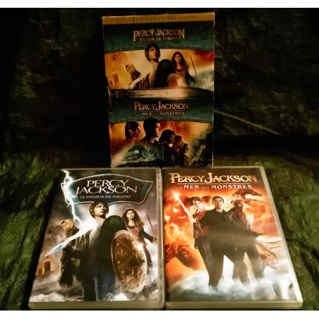 Percy Jackson Pack 2 Films DVD Columbus
