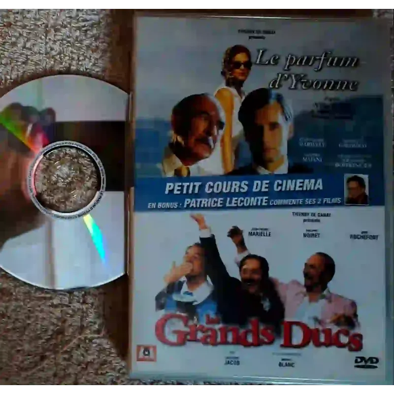 Le parfum d'Yvonne + Les grands ducs - Leconte Rochefort Marielle Noiret Bohringer édition 2 Films DVD
