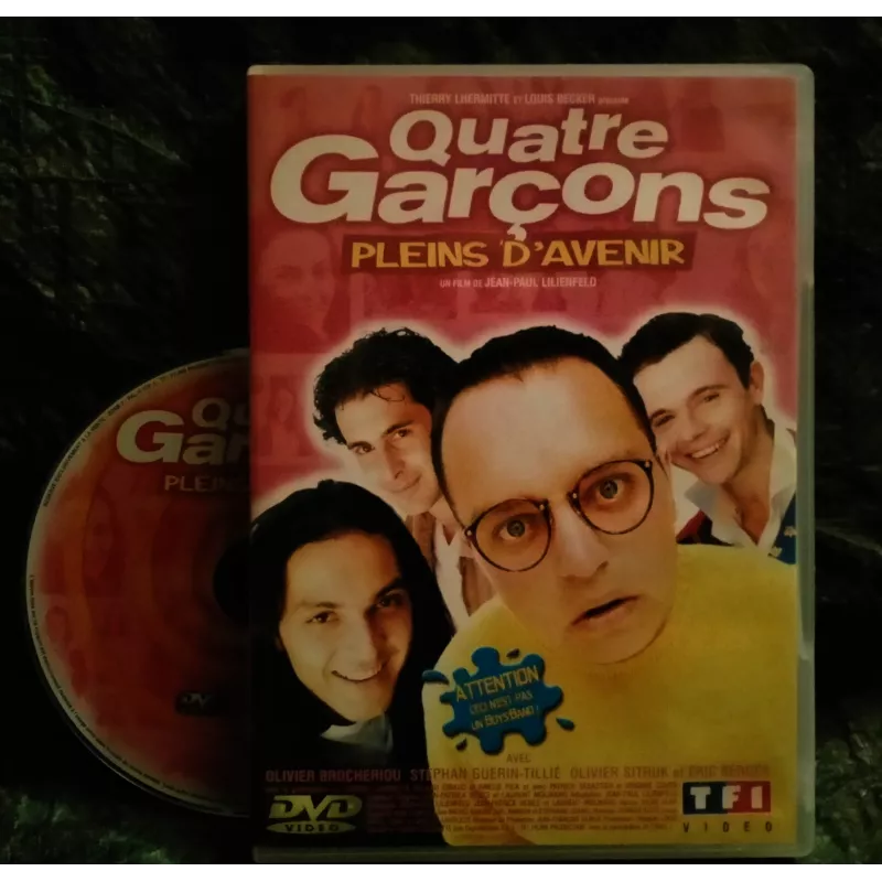 4 garçons pleins d'avenir - Jean-Paul Lilienfeld - Thierry Lhermitte  Film DVD 1997