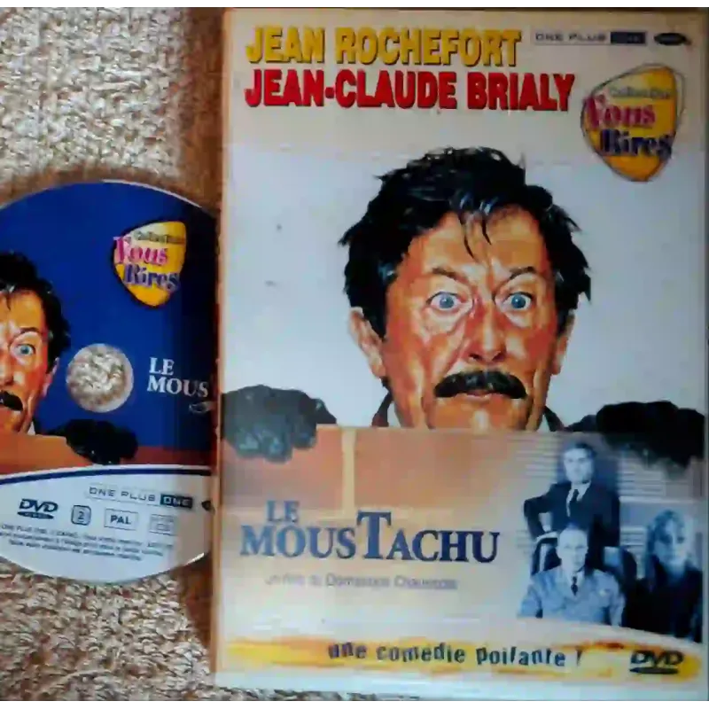 Le Moustachu - Jean Rochefort Capitani Brialy Trintignant Film DVD VF 1987