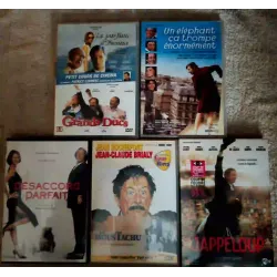 Jean Rochefort Pack 6 Films DVD Le parfum d'Yvonne + Les grands ducs
Un éléphant ça trompe énormément
Le moustachou Jappeloup