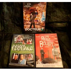 Michel Blanc Pack 3 Films DVD Docteur ? Madame Edouard Un petit boulot