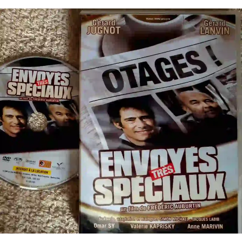 Envoyés très spéciaux - Lanvin Jugnot Omar Sy Kaprisky Film DVD VF 2009