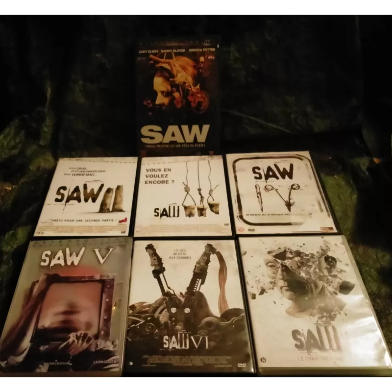 Saw Pack 7 Films DVD VF
