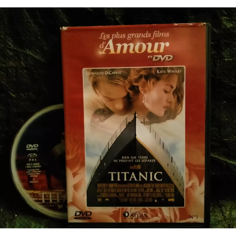 Titanic - Cameron DiCaprio Winslet Film DVD VF 1997
