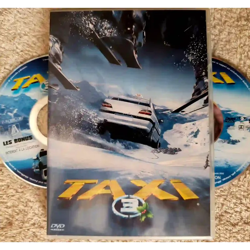 Taxi 3 - Samy Naceri Cotillard Stallone Film Collector 2 DVD VF 2003