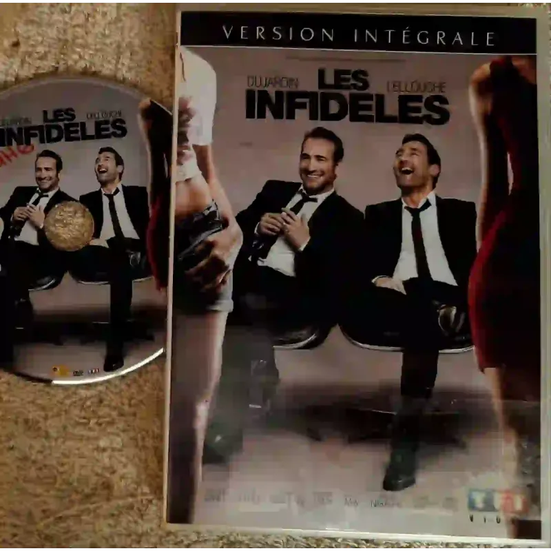 Les infidèles - Canet Dujardin Kiberlain Lellouche Lamy Payet Film DVD VF 2012