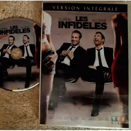 Les infidèles - Canet Dujardin Kiberlain Lellouche Lamy Payet Film DVD VF 2012